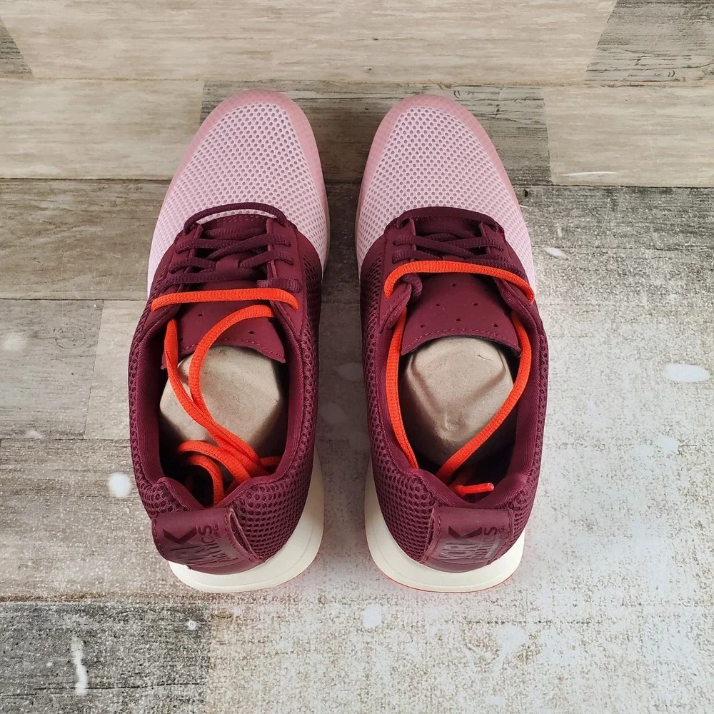 York Athletics The Henry Shoes Mens 9.5 / Womens 11 Magnta Pink Lace Up Sneakers